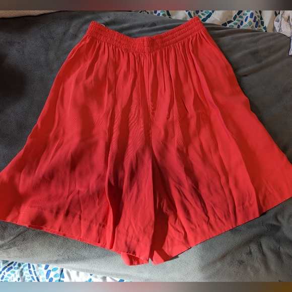 AUTHENTIC VINTAGE 80s David Hollis hot pink 2 piece set with vest and shorts - Picture 10 of 12